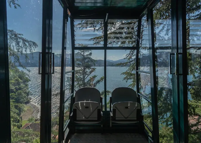 Front With Private Funicular By Rent Como